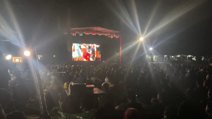Nobar Final Piala Dunia 2026, Yonif TP 820/DAAI Perkuat Soliditas dan Kebersamaan di Bumi Amungsa