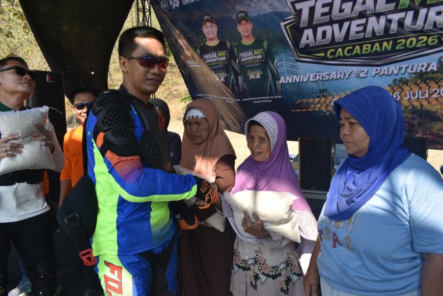 Kodim 0712/Tegal Meriahkan Trabas Tegal MX Adventure Cacaban 2026, Perkuat Sinergi Forkopimda dan Pr omosikan Wisata Alam