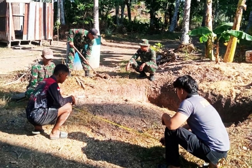 TMMD ke-129 Terus Bergerak, Pembangunan MCK Langkah Nyata Tingkatkan Kualitas Hidup Warga