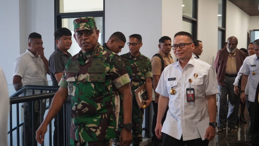Pangdam XXIV/MT: Sinergi TNI dan Pemerintah Daerah Adalah Kunci Mewujudkan Perbatasan yang Aman dan Sejahtera