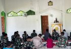 Prajurit Yonif TP 860/NSK Gelar Program BERSATU di Masjid Al Falah Waropen, Pererat Silaturahmi dengan Masyarakat