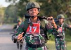 Semangat Sambut HUT Yonif TP 860/NSK, Prajurit Tempuh Lintas Medan Uji Fisik dan Mental Tempur