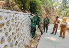 Cek Langsung ke Lapangan Dispermades Pastikan TMMD Berjalan Sesuai Harapan