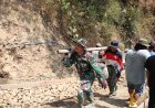Semangat Satgas Tak Surut Demi Rampungkan TMMD