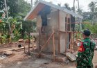 Bangunan MCK Mulai Berdiri, Warga Wanam Sampaikan Terima Kasih Kepada Satgas TMMD