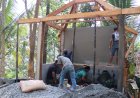 Tangan Sagi Triyono di Balik Kokohnya Pos Kamling TMMD Gumelem Kulon