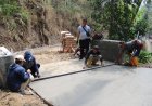 Tiada Hari Tanpa Lapangan Satgas dan Panlak Kawal Rabat Beton TMMD hingga Tuntas