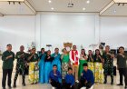 Rutinitas Akhir Pekan, Yonif TP 804/DBAY Berbagi dalam “Minggu Berkah” di Gereja Kristus Ajaib Kimi