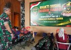 Donor Darah HUT Ke-1 Kodam XXIV/MT, Kasdam dan Ketua Persit Ajak Tebar Kepedulian untuk Sesama