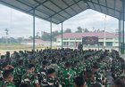 Tepat 1 Tahun yang Lalu, Yonif Tp 820/DAAI Memulai Perjalanan di Bumi Amungsa Timika