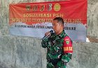 Satgas TMMD ke-129 Berikan Pemahaman Warga Wanam Tentang Program Strategis Nasional