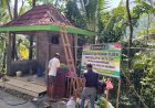 Tinggal Finishing Pos Kamling Berbentuk Limas TMMD Gumelem Kulon Capai 97 Persen