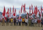 Papua Damai, Kirab Merah Putih di Tolikara Kobarkan Semangat Nasionalisme Jelang HUT ke-81 Kemerdekaan RI