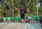 Semarak HUT Yonif TP 860/NSK, Prajurit Adu Sportivitas Lewat Lomba Bola Voli