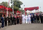 Kasdim 0712/Tegal Hadiri Upacara Pengibaran Bendera HUT ke-81 Kemerdekaan RI Tingkat Kota Tegal