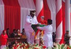 Upacara Detik-Detik Proklamasi di Lanny Jaya, Bupati: Kemerdekaan Harus Dirasakan Hingga Honai-Honai!