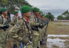 Khidmat dan Penuh Semangat Kebangsaan: Yonif TP 809/NTM Bersama Masyarakat Sarmi Gelar Upacara HUT ke-81 NKRI