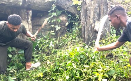 Sinergi TNI dan Rakyat: Yonif TP 809/NTM Bersama Warga Desa Sewan Gelar Karya Bakti Pembersihan Saluran Air