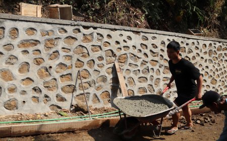Angkong Tetap Jadi Andalan Eko Bangga Ambil Bagian dalam TMMD