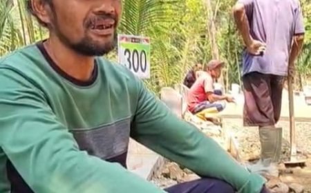 Lima Puluh Tahun Menunggu Pak Wondo Saksikan Jalan Impiannya Terwujud Lewat TMMD