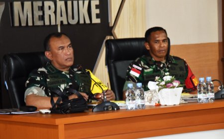 Tim Wasev TMMD ke-129, Tinjau Pelaksanaan Program Di Merauke – Papua Selatan