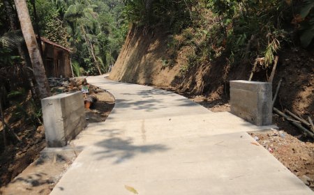 Tinggal Pengacian Brug TMMD Gumelem Kulon Siap Jadi Penghubung Harapan Warga