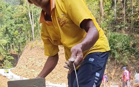 Sudah Alus Gara-Gara TNI Pak Har Rasakan Perubahan Jalan Gumelem Kulon