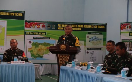Tim Wasev PJO TMMD Kunjungi Gumelem Kulon Apresiasi Kemanunggalan TNI dan Rakyat
