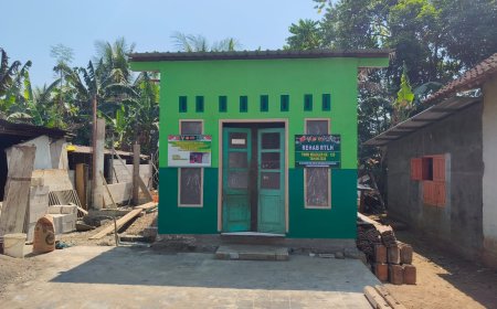 Lima Rumah Tak Layak Huni Rampung 100 Persen