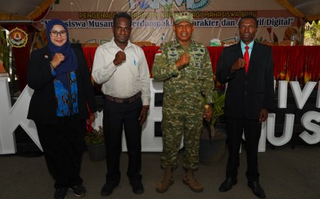 Pangdam XXIV/MT Dorong Mahasiswa Musamus Jadi Generasi Muda Berkarakter dan Cinta Tanah Air