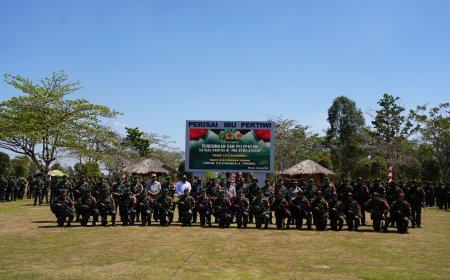 Pangdam XXIV/MT: Di Mana Bumi Dipijak, Di Situ Langit Dijunjung, Prajurit Satgas Pamtas Diminta Dekat dengan Rakyat