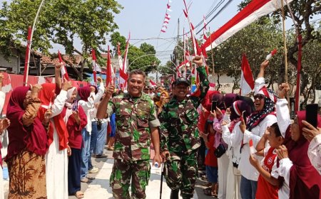 Kodim 0712/Tegal Gelar Lomba Kampung Nusantara Semarakkan HUT ke-81 Kemerdekaan RI