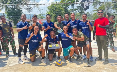 Semangat Kemerdekaan HUT ke-81 RI Masih Bergelora di Yonif TP 804/DBAY