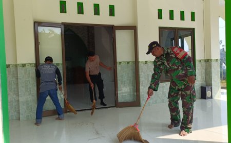 Karya Bakti Kodim 0712/Tegal, Pererat Kebersamaan dan Kepedulian di Tengah Masyarakat