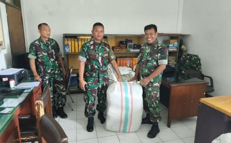 Kodim 0704 Banjarnegara Siapkan Bantuan Selimut untuk Korban Gempa NTT