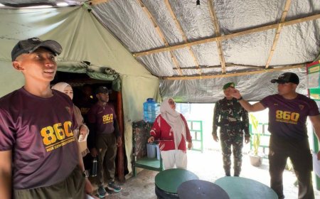 Lomba Pengecekan Barak Yonif TP 860/NSK, Jaga Kebersihan hingga Kesiapan Prajurit