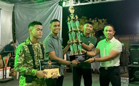 Panggung Prajurit Meriahkan HUT ke-1 Yonif TP 860/NSK, TNI dan Masyarakat Waropen Larut dalam Kebersamaan