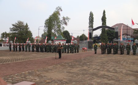 Dandim Banjarnegara Pimpin Ziarah Rombongan Kenang Jasa Pahlawan di HUT ke-65 Korem 071 Wijayakusuma