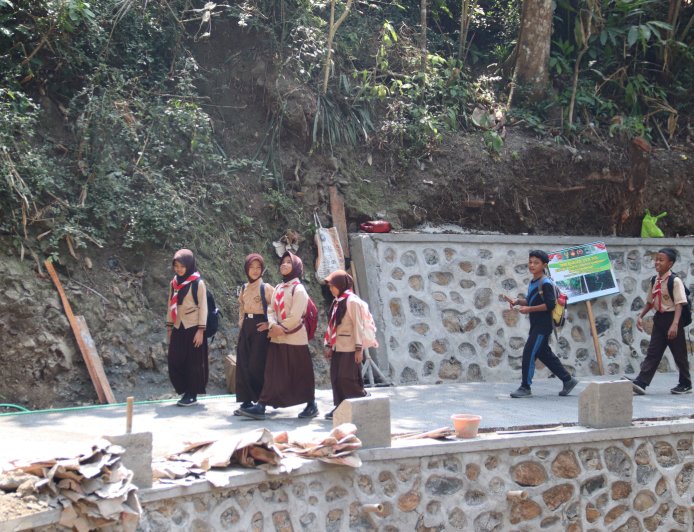 TMMD Reguler ke-129  Hadirkan Rasa Aman ke Sekolah