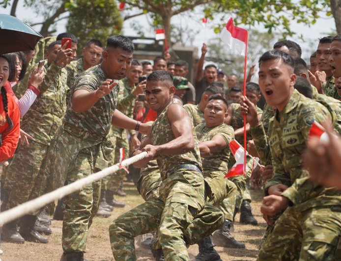 Semarak HUT ke-81 RI, Pangdam XXIV/MT Ajak Prajurit dan Persit Rayakan Kemerdekaan dengan Penuh Kebersamaan
