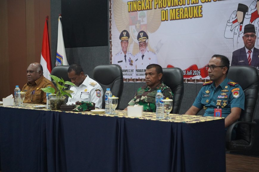 Pangdam XXIV/MT Kobarkan Semangat Calon Paskibraka Papua Selatan: Tunjukkan Kalian Putra-Putri Terbaik Daerah