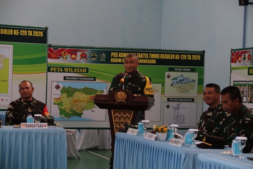 Tim Wasev PJO TMMD Kunjungi Gumelem Kulon Apresiasi Kemanunggalan TNI dan Rakyat