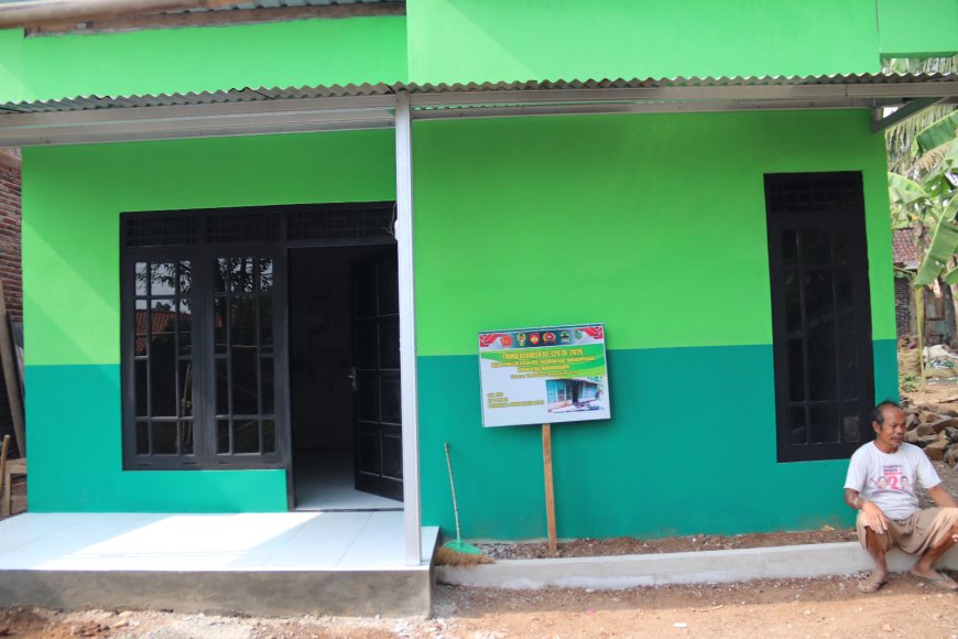 Rumah Pak Toid Rampung 100 Persen Harapan Baru dari Program RTLH TMMD