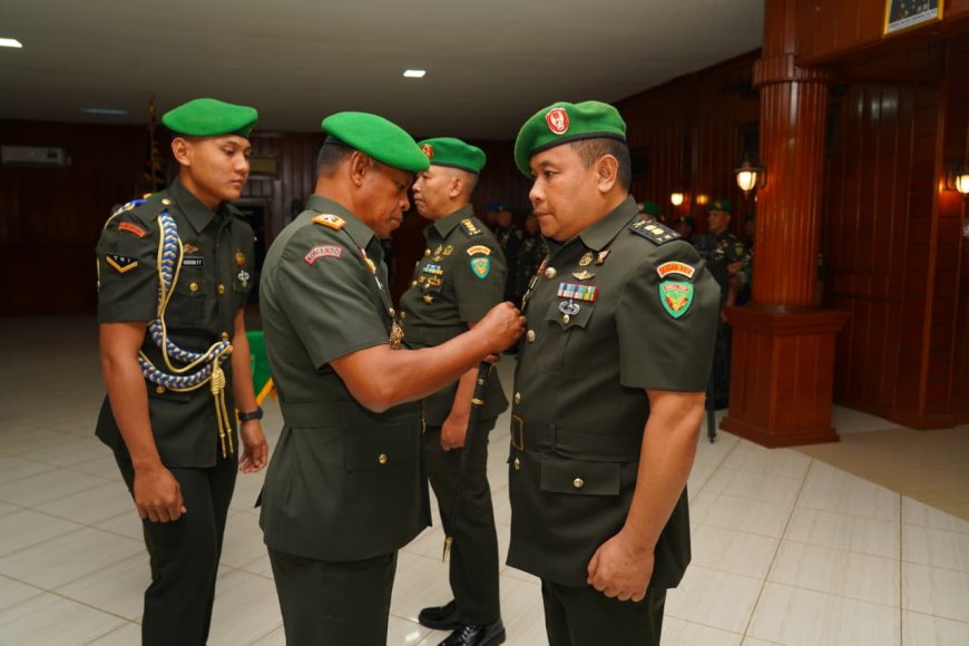 Pangdam XXIV/MT: Sertijab Kapendam Jadi Momentum Perkuat Peran Penerangan