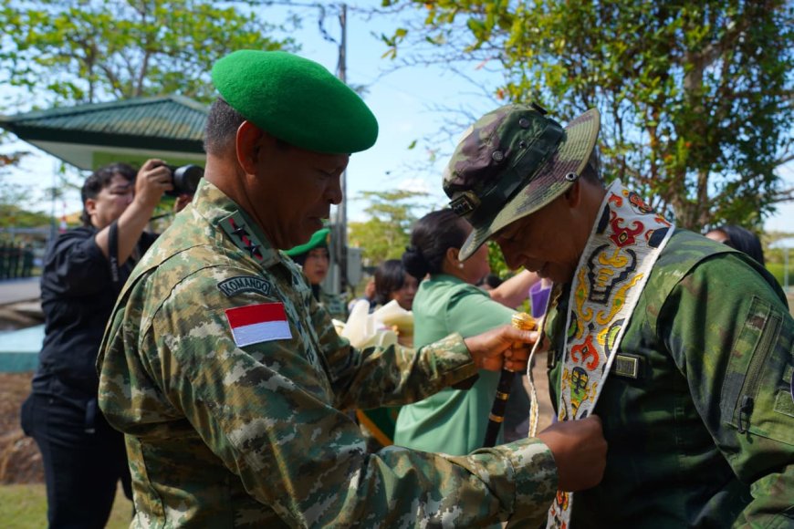 Pangdam XXIV/MT Sambut Kunjungan Kerja Pangkogabwilhan III di Makodam