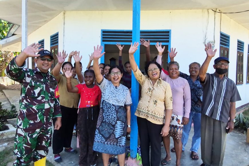 Warga Serapu Apresiasi TNI AD, Hadir dan Berikan Bantuan Nyata Untuk Masyarakat