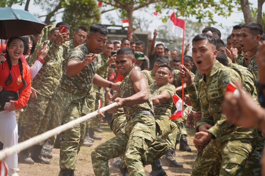 Semarak HUT ke-81 RI, Pangdam XXIV/MT Ajak Prajurit dan Persit Rayakan Kemerdekaan dengan Penuh Kebersamaan