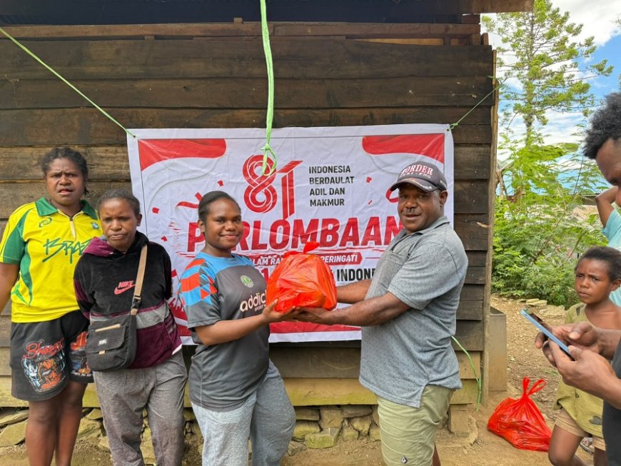 Suka Cita Menyambut Kemerdekaan Republik Indonesia di Kabupaten Tolikara