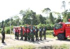 Siap Padamkan Api, Yonif TP 814/JZA Bentuk Tim Khusus Karhutla
