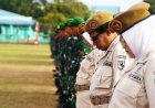 Semangat Pengabdian Untuk Negeri, Prajurit Korem 174/ATW dan Kodim 1707/Merauke Rutin Gelar Upacara Bendera Mingguan